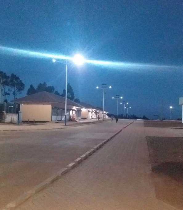 石城县非洲科特迪瓦太阳能路灯工程